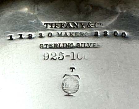 Tiffany & Co antique sterling Columbian Expo mark